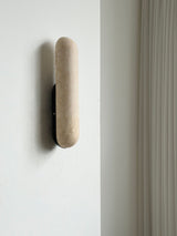Flora Halo Travertine Wall Light, detail view 17
