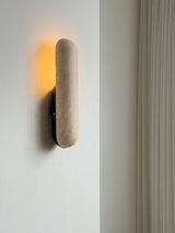 Flora Halo Travertine Wall Light, detail view 19