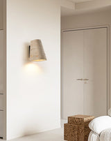 Isla Nest Travertine Wall Light, detail view 3