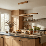 Jora Veil Wood Pendant Light, detail view 16