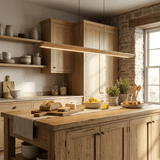 Jora Veil Wood Pendant Light, detail view 13