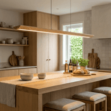 Jora Veil Wood Pendant Light, detail view 5