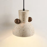 Liora Grove Travertine Pendant Light, detail view 5
