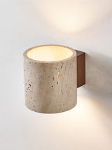 Nora Vale Travertine Wall Light, detail view 13