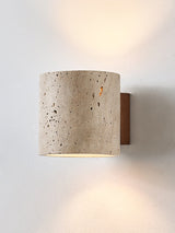Nora Vale Travertine Wall Light, detail view 14