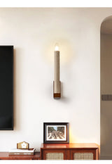 Nella Moon Travertine Wall Light, detail view 3