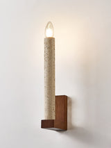 Nella Moon Travertine Wall Light, detail view 6