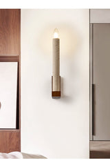 Nella Moon Travertine Wall Light, detail view 13