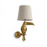 Pella Reed Fabric Wall Light, detail view 3