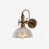 Rhea Flint Glass Wall Light by Maison Velume