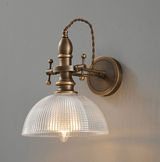 Rhea Flint Glass Wall Light, detail view 5