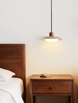 Riven Hearth Travertine Pendant Light, detail view 11