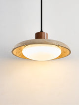 Riven Hearth Travertine Pendant Light, detail view 14