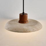 Riven Hearth Travertine Pendant Light, detail view 8