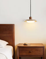 Riven Hearth Travertine Pendant Light, detail view 9
