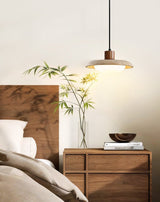 Riven Hearth Travertine Pendant Light, detail view 10