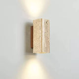 Seren Quartz Travertine Wall Light, detail view 6