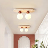 Vesper Dune Travertine Ceiling Light, detail view 2
