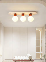 Vesper Dune Travertine Ceiling Light, detail view 6
