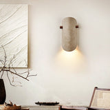 Rora Winter Travertine Wall Light, detail view 2