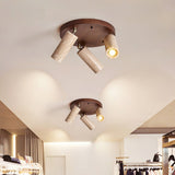 Zella Cedar Travertine Ceiling Light, detail view 3