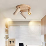 Zella Cedar Travertine Ceiling Light, detail view 11