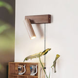 Aven Loft Travertine Wall Light, detail view 2