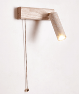 Aven Loft Travertine Wall Light, detail view 7