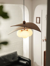 Luma Dawn Wood Pendant Light, detail view 2