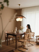 Luma Dawn Wood Pendant Light, detail view 3