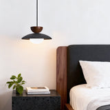 Niven Pearl Travertine Pendant Light, detail view 3