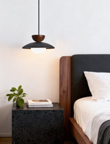 Niven Pearl Travertine Pendant Light, detail view 6