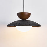 Niven Pearl Travertine Pendant Light, detail view 8