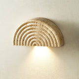 Vian Shore Travertine Wall Light, detail view 8