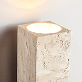 Arden Aster Travertine Wall Light, detail view 6