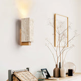 Arden Aster Travertine Wall Light, detail view 3