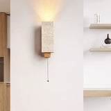 Arden Aster Travertine Wall Light, detail view 11