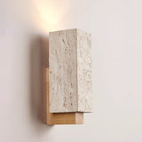 Arden Aster Travertine Wall Light, detail view 13
