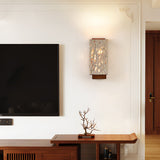 Auria Line Travertine Wall Light, detail view 3