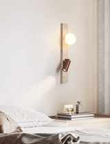 Celine Orbit Travertine Wall Light, detail view 6