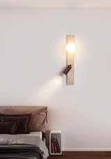 Celine Orbit Travertine Wall Light, detail view 10
