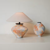Dalia Lark Fabric Table Lamp, detail view 2