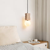 Elian Juniper Travertine Pendant Light, detail view 4