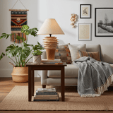 Seren Rain Ceramic Table Lamp, detail view 9