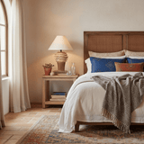 Seren Rain Ceramic Table Lamp, detail view 6
