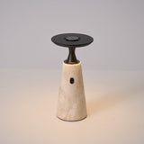 Talia Reed Travertine Table Lamp, detail view 33