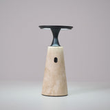 Talia Reed Travertine Table Lamp, detail view 27