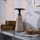 Talia Reed Travertine Table Lamp, detail view 29