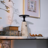 Talia Reed Travertine Table Lamp, detail view 35
