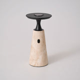 Talia Reed Travertine Table Lamp, detail view 12